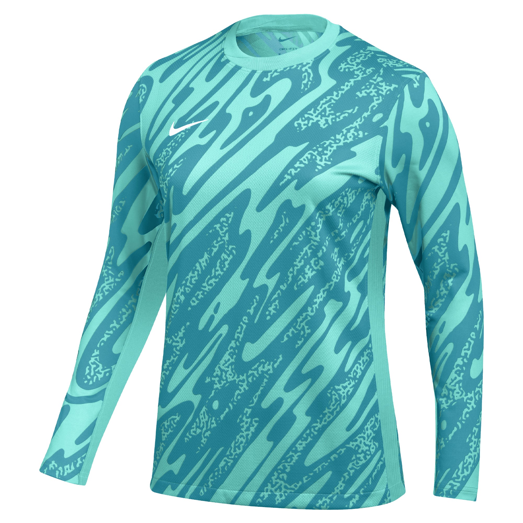 Nike Women's Gardien Goalkeeper Long Sleeve Jersey Turquoise/Teal Nebula、mySite、bottomscart