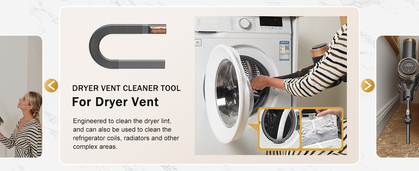 NuYupo DHC100 Cordless Vacuum Cleaner Stick Handhed Upright Vacuums Cleaners vac for home pet hair