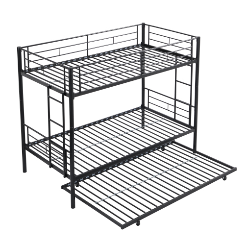 METAL BUNK BED SILVER、、casual