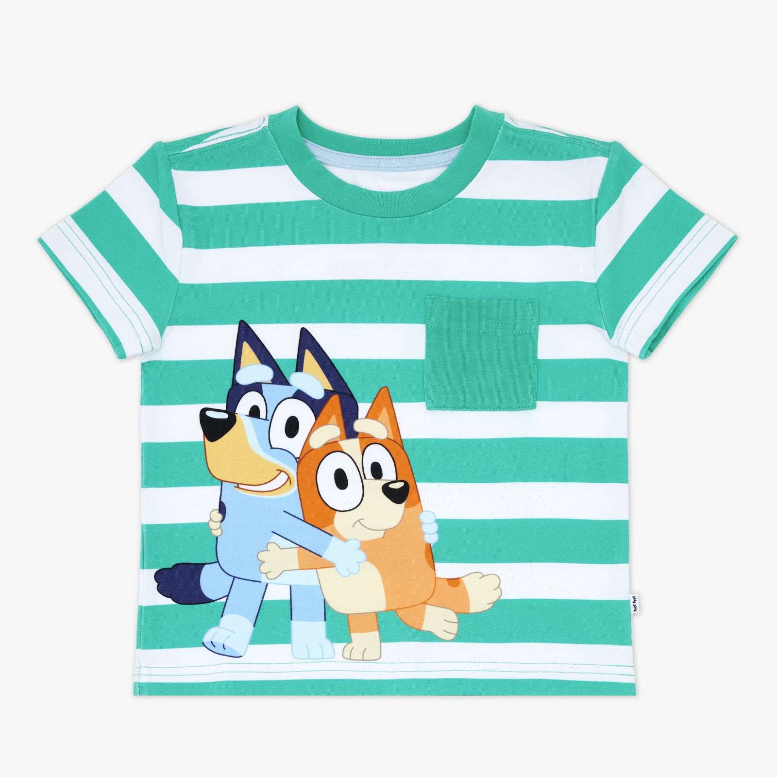 Bluey & Bingo Relaxed Pocket Tee、mySite、g9winljtr