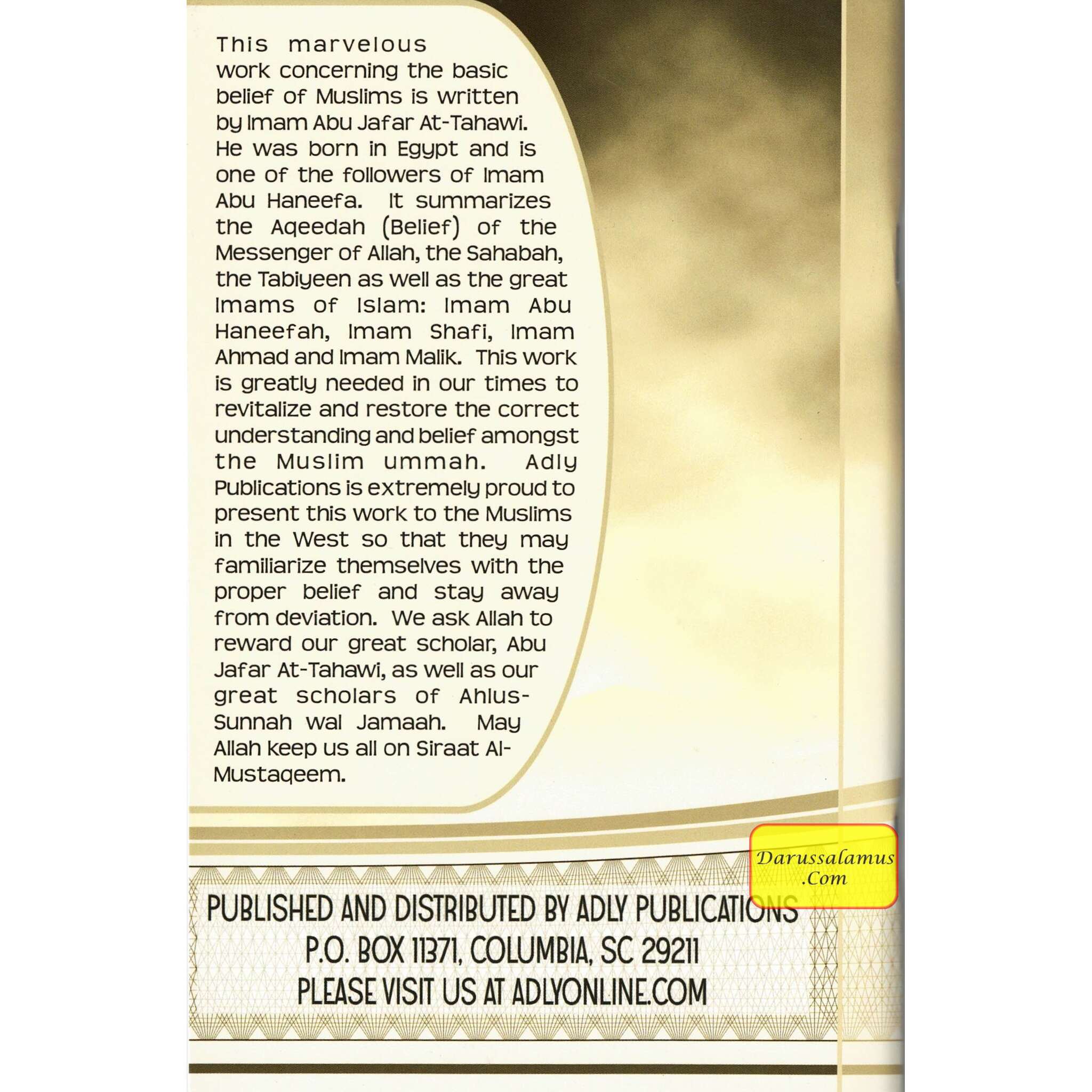 The Islamic Creed by Imam Tahawi By Muhammad S. Adly、mySite、topwebapps