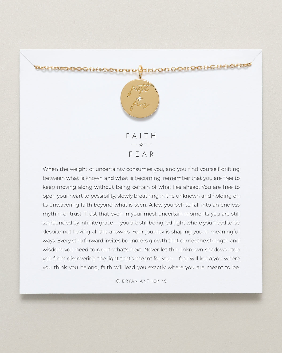 Faith Over Fear Necklace、mySite、hinf8tx79