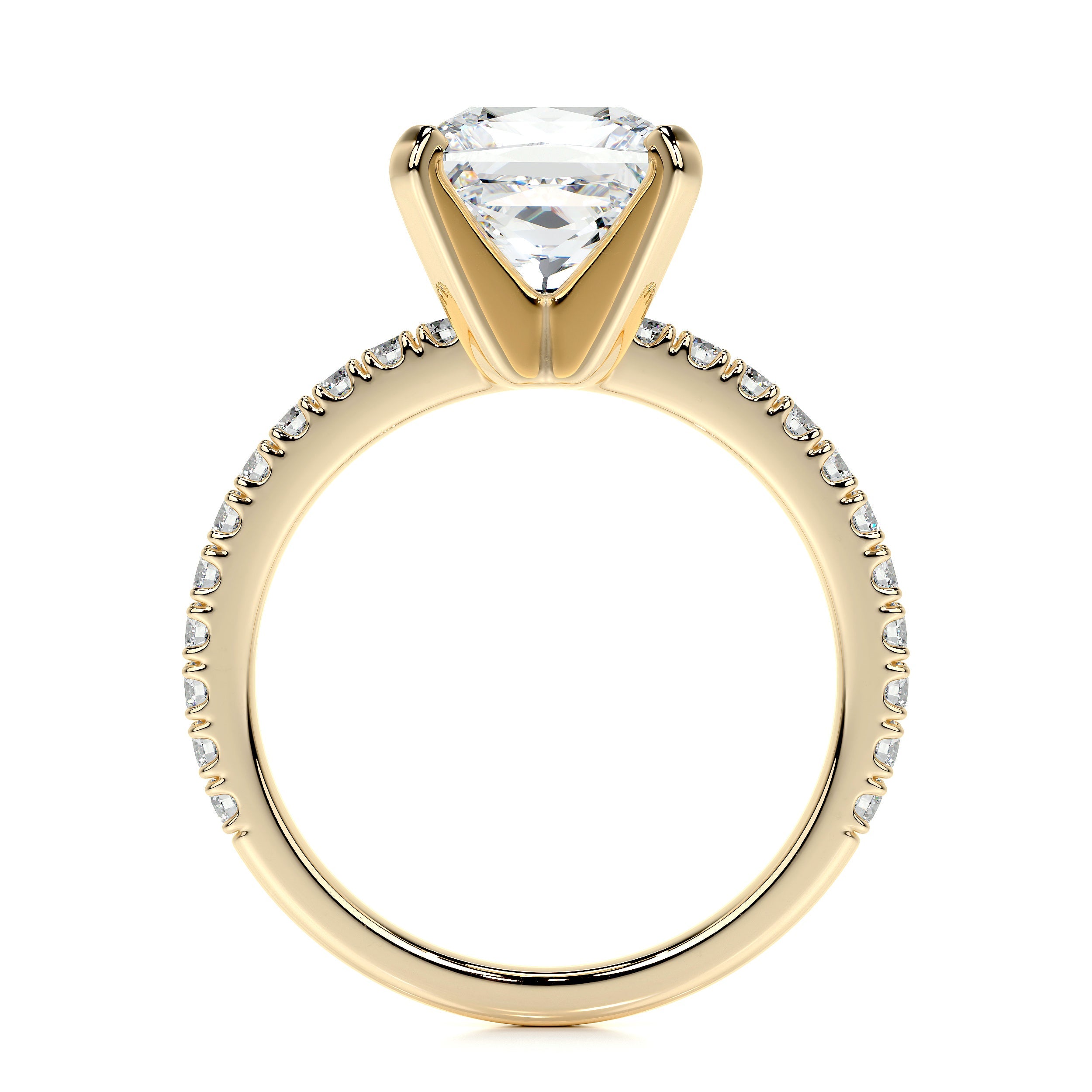 Stephanie Lab Grown Diamond Ring -18K Yellow Gold、mySite、hinf8tx79