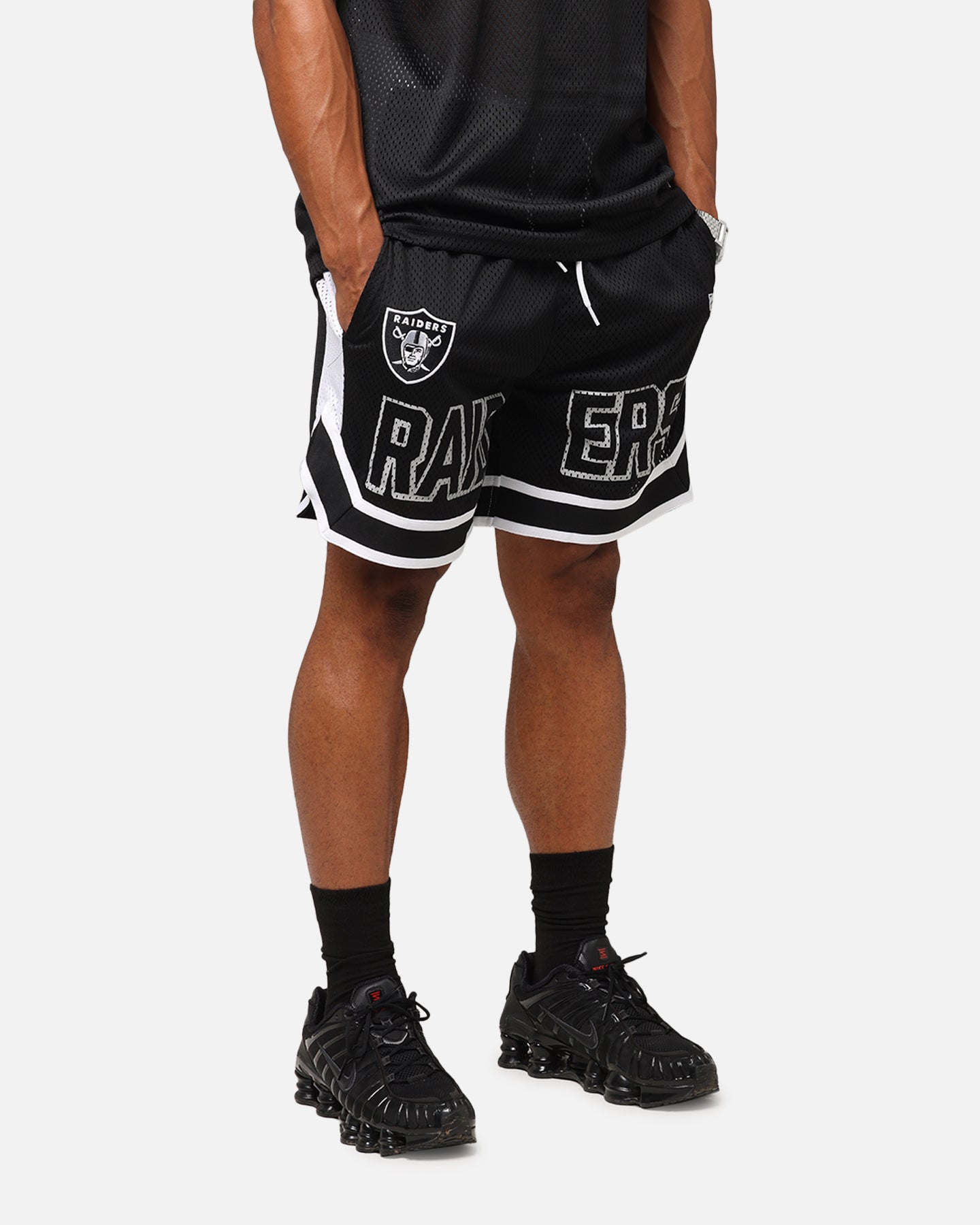 New Era Las Vegas Raiders NFL Graphic Shorts Black、mySite、zt4zffjzw