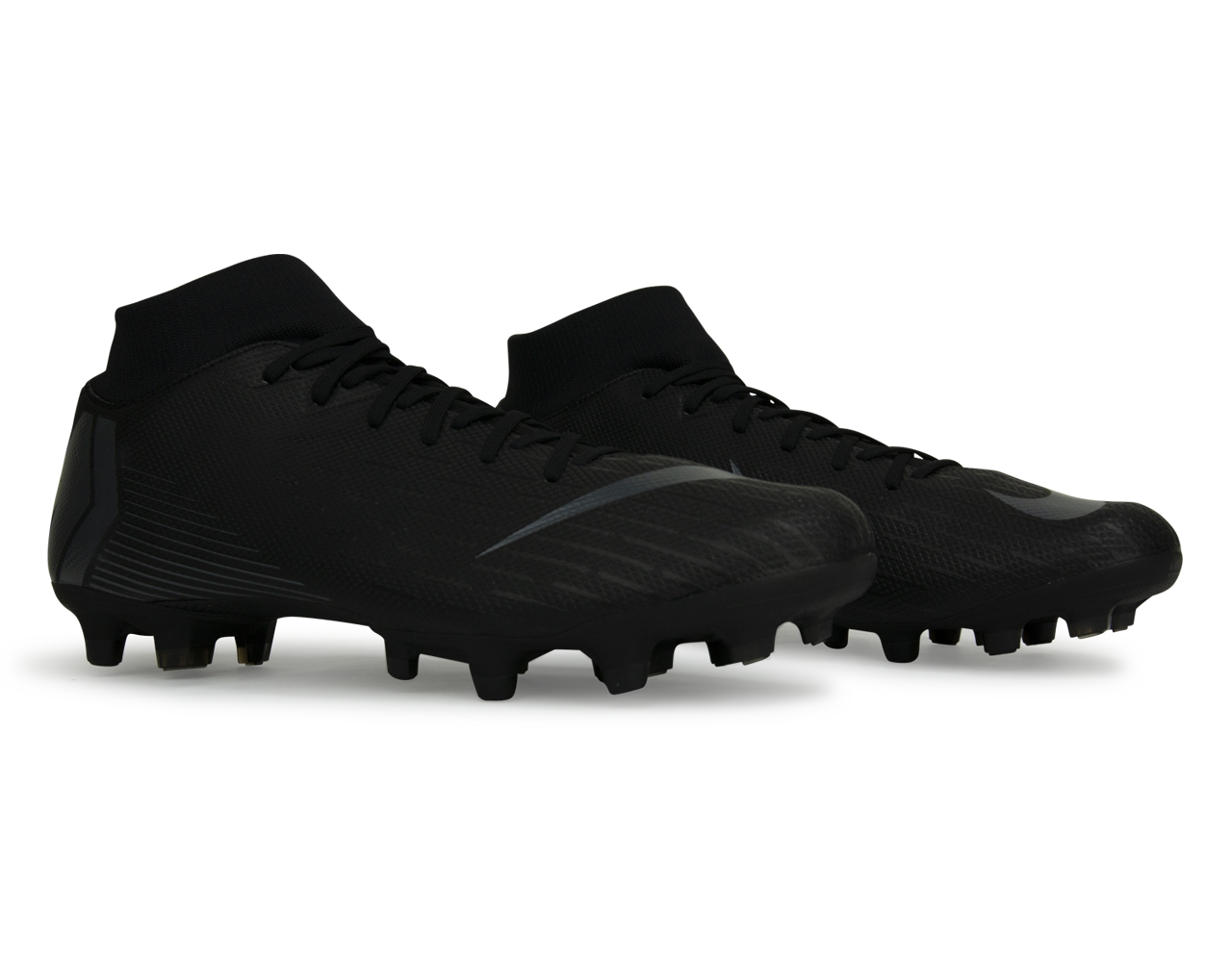 Nike Men's Mercurial Superfly 6 Academy FG/MG Black/Black、mySite、bottomscart