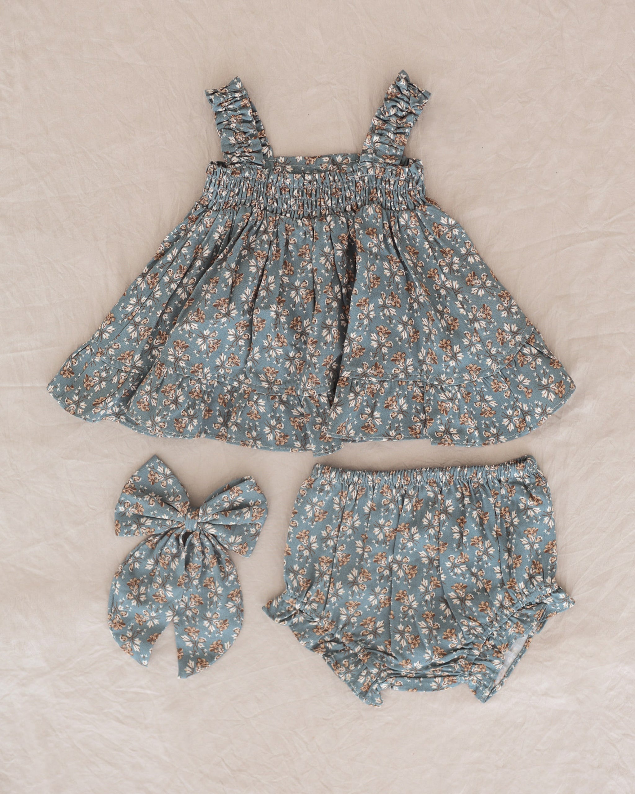  Oversized Bow || Blue Floral、mySite、layawaytickets