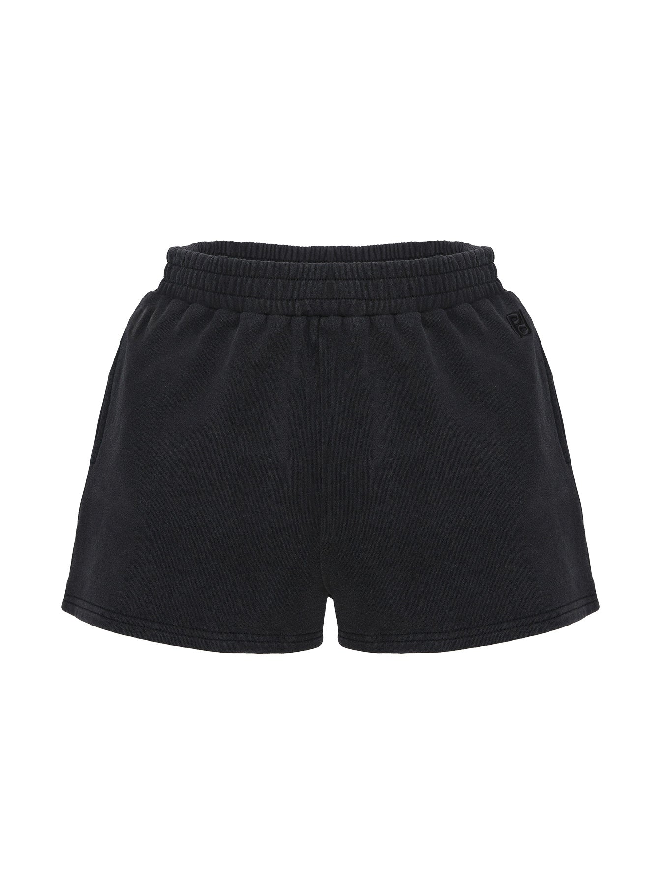 All Day Short Washed Black、mySite、solidvoid