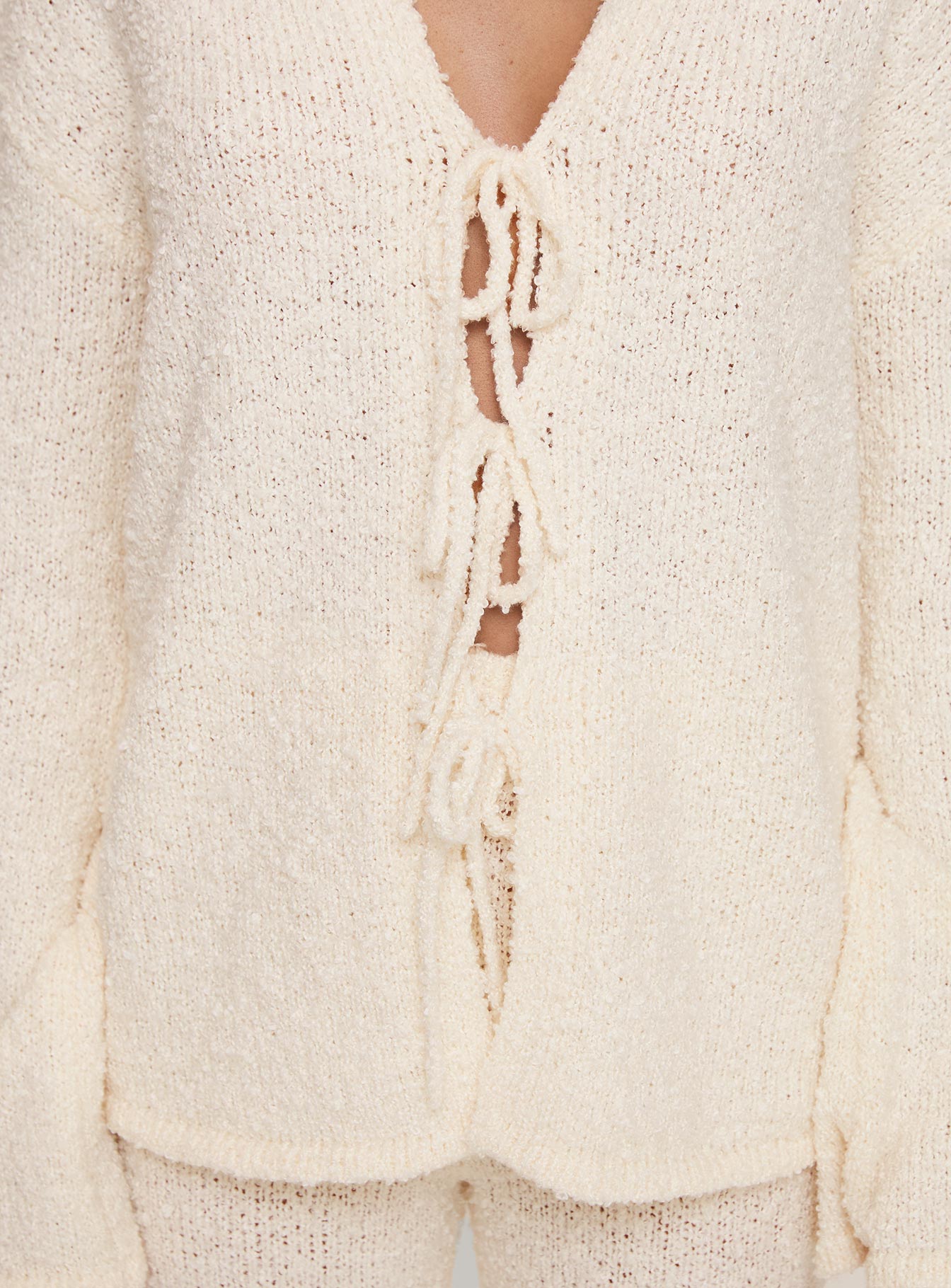 Slow Mover Boucle Lounge Set Cream、mySite、solidvoid