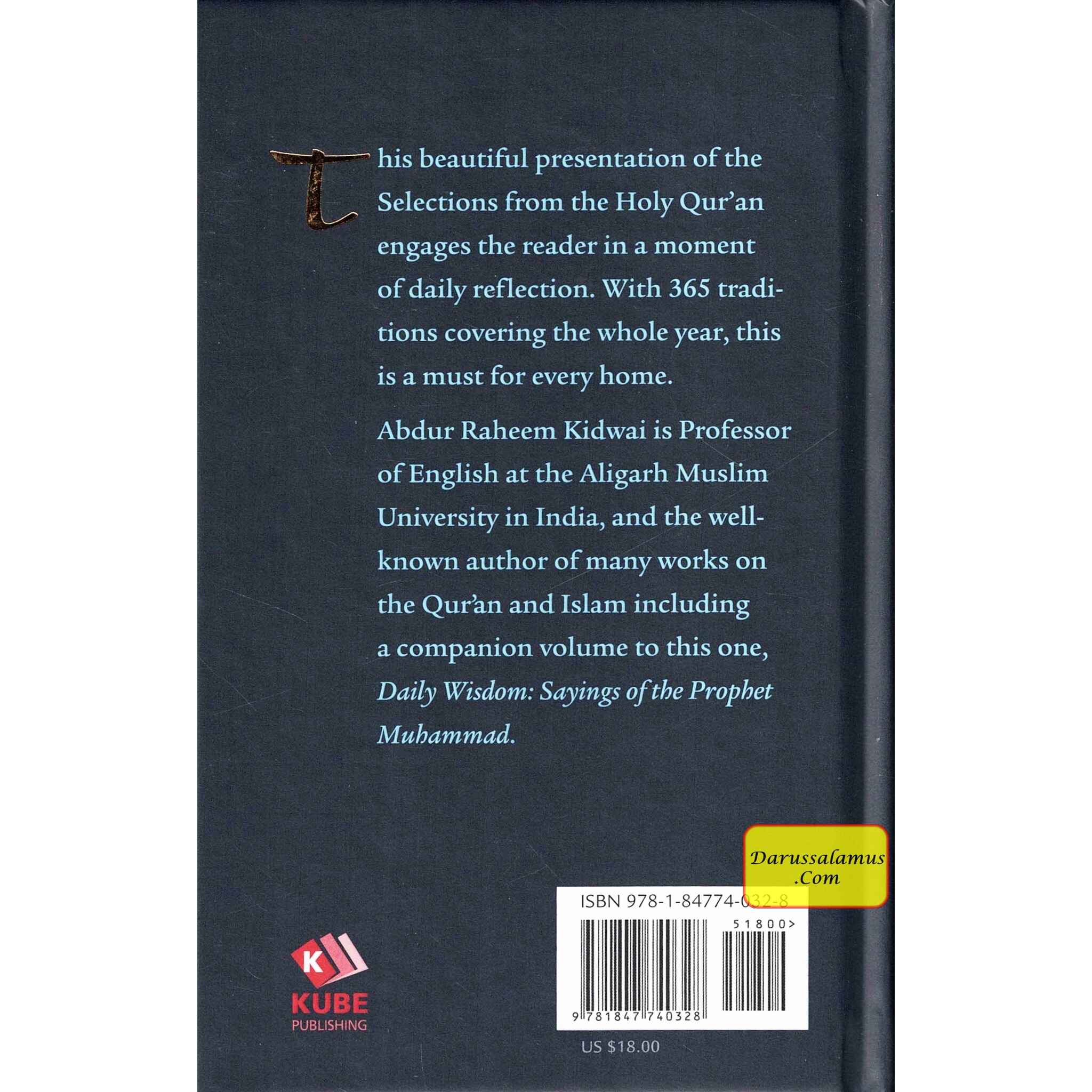 Daily Wisdom Selections from the Holy Quran By Abdur Raheem Kidwai、mySite、topwebapps
