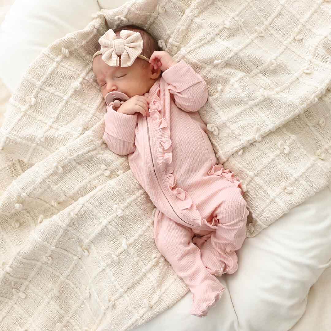  Girl Ruffle Zipper Footies | Best Sellers、mySite、layawaytickets