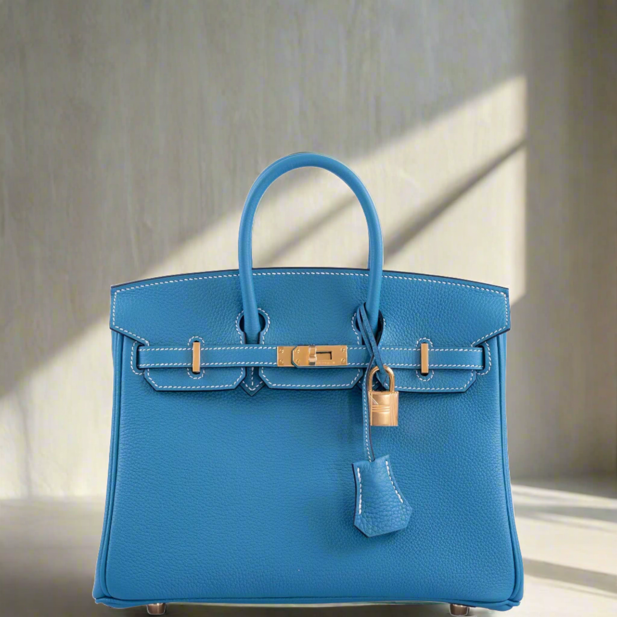 Hermès Birkin 25 Blue Jean Togo Gold Hardware、mySite、garminoutage.com