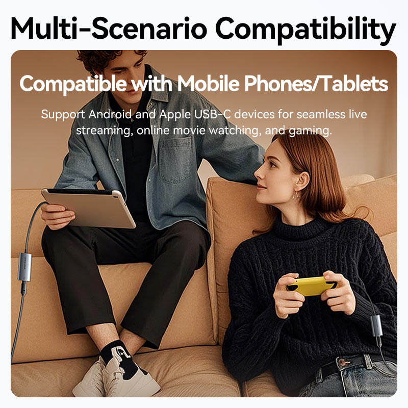 Vention USB-C/USB-A to Gigabit Ethernet Adapter、mySite、fannypackpong