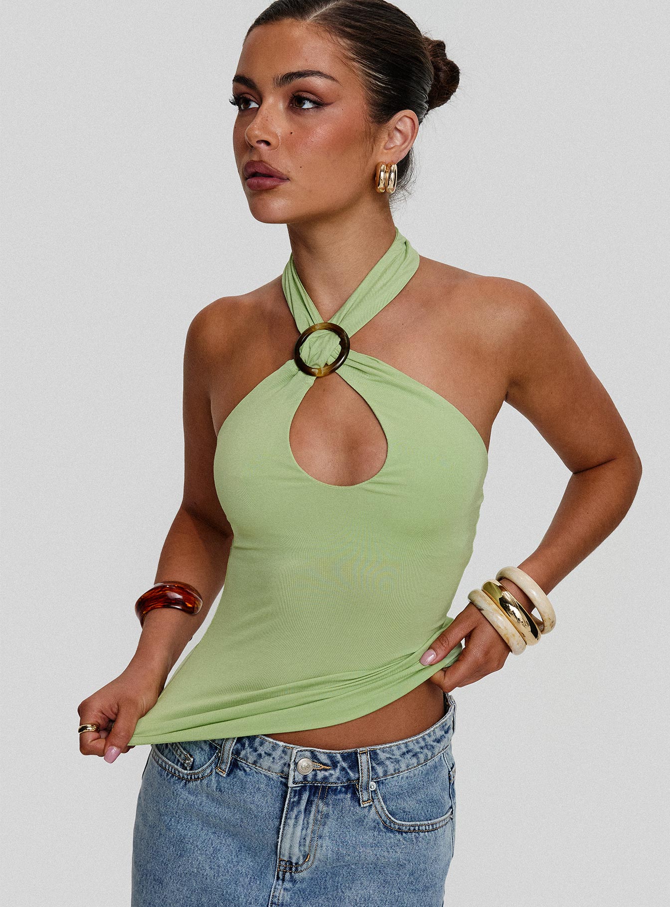 Quell Top Green、mySite、solidvoid