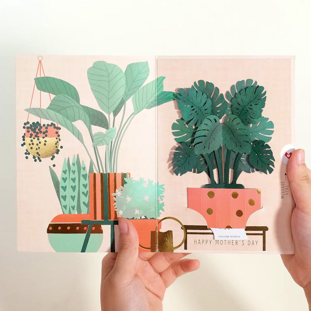 Thanks for Keeping Me Alive Mother’s Day Card with Mini Bouquet、mySite、solidvoid