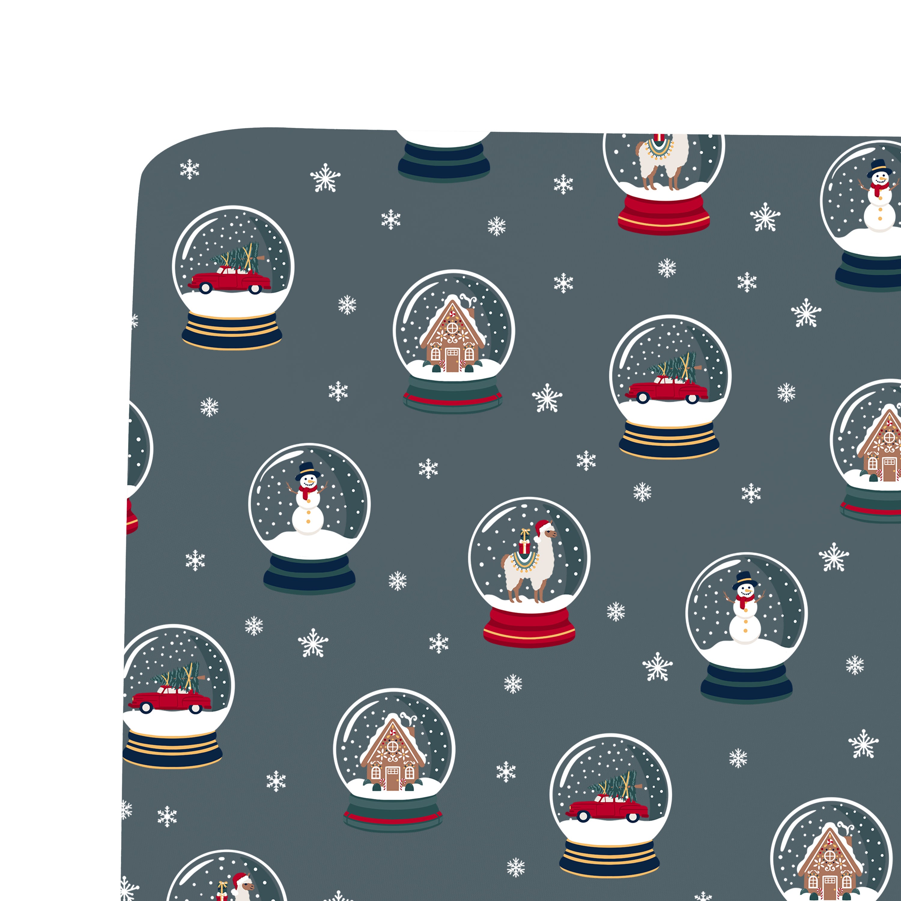  Crib Sheet in Snow Globe、mySite、layawaytickets