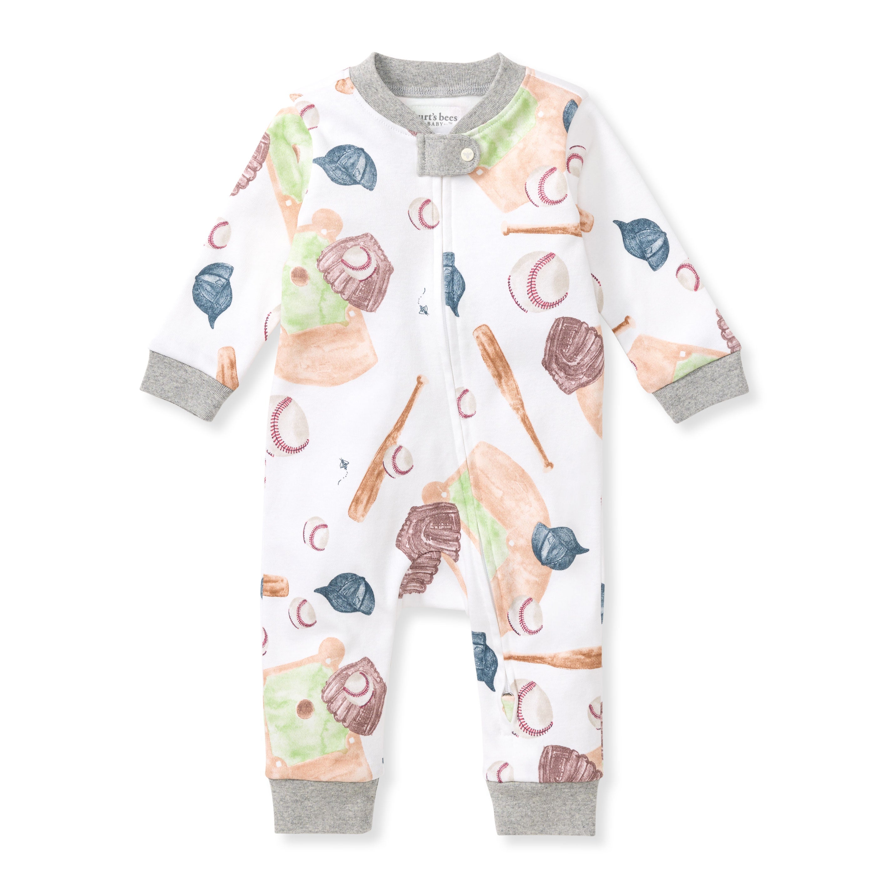 Baseball Organic Cotton Sleep & Play、mySite、g9winljtr