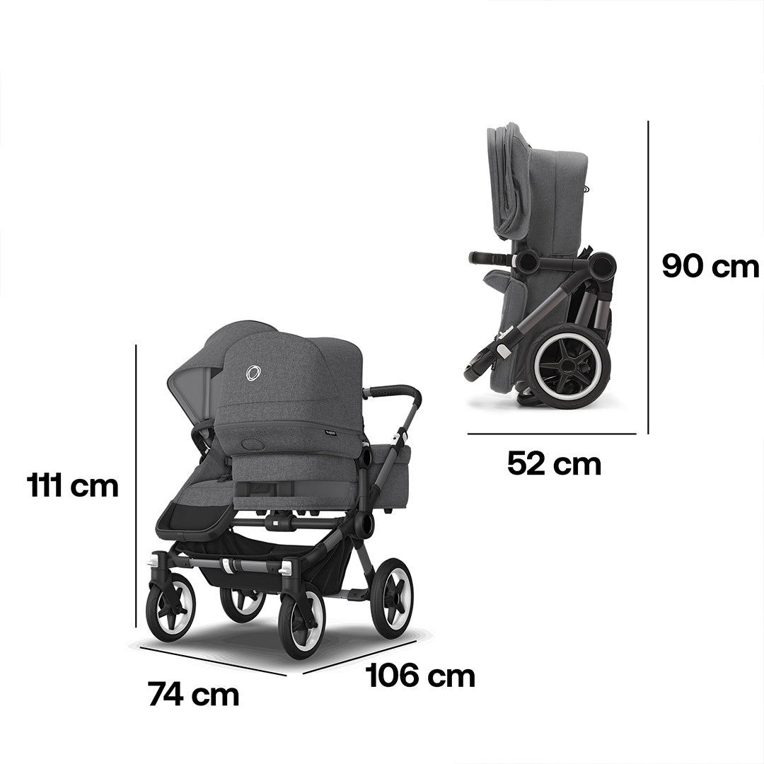  Bugaboo Donkey 5 Duo Complete Pushchair、mySite、merchandisen