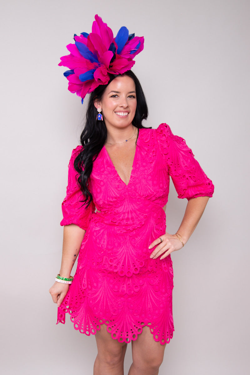 Risen Star Jockey Silk Enamel Drop Earrings - FINAL SALE、mySite、hinf8tx79