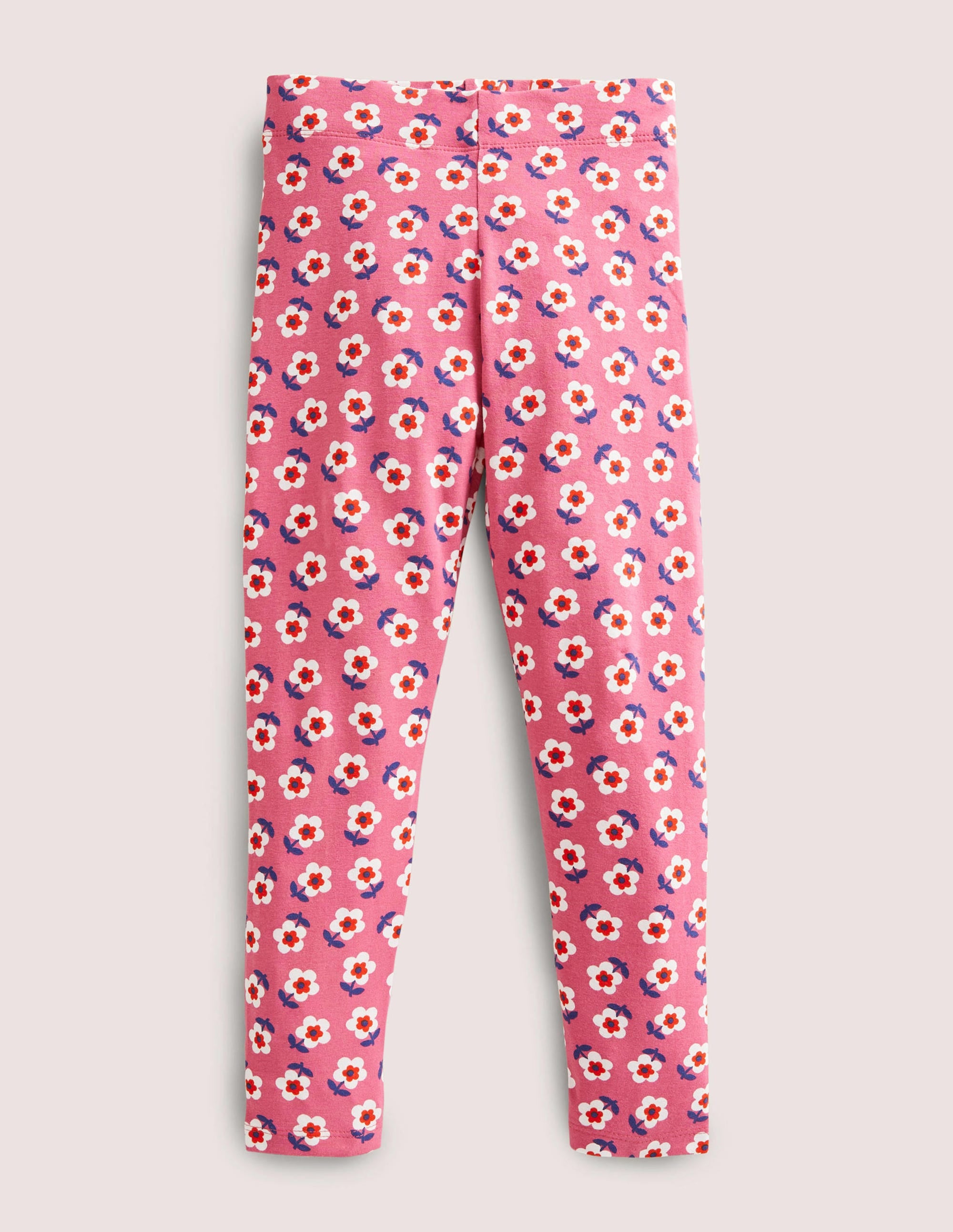  Fun Leggings-Sweet William Pink Small Daisy、mySite、ashleygrahame
