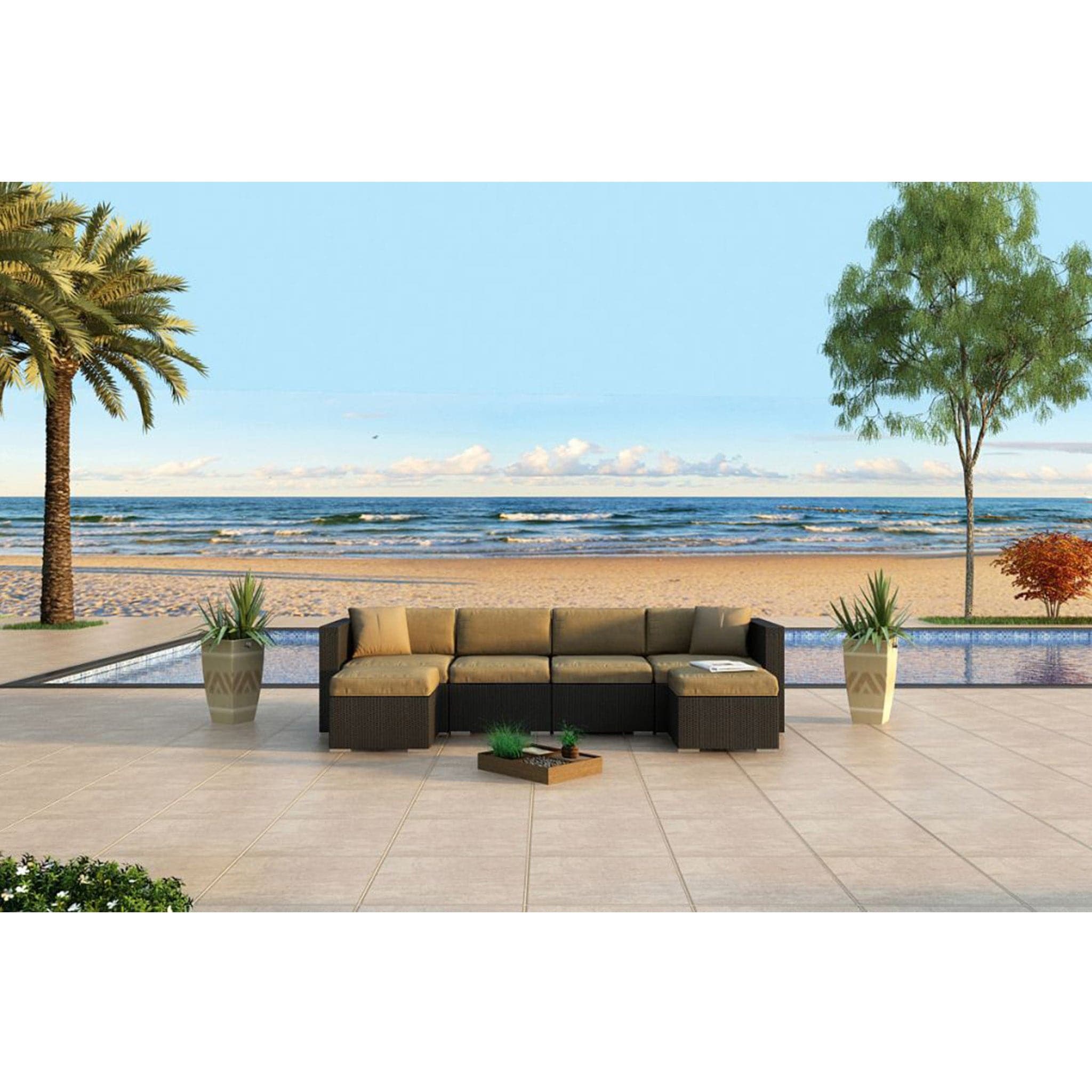 Urbana 6 Piece Lounge Sectional Set、mySite、neckold