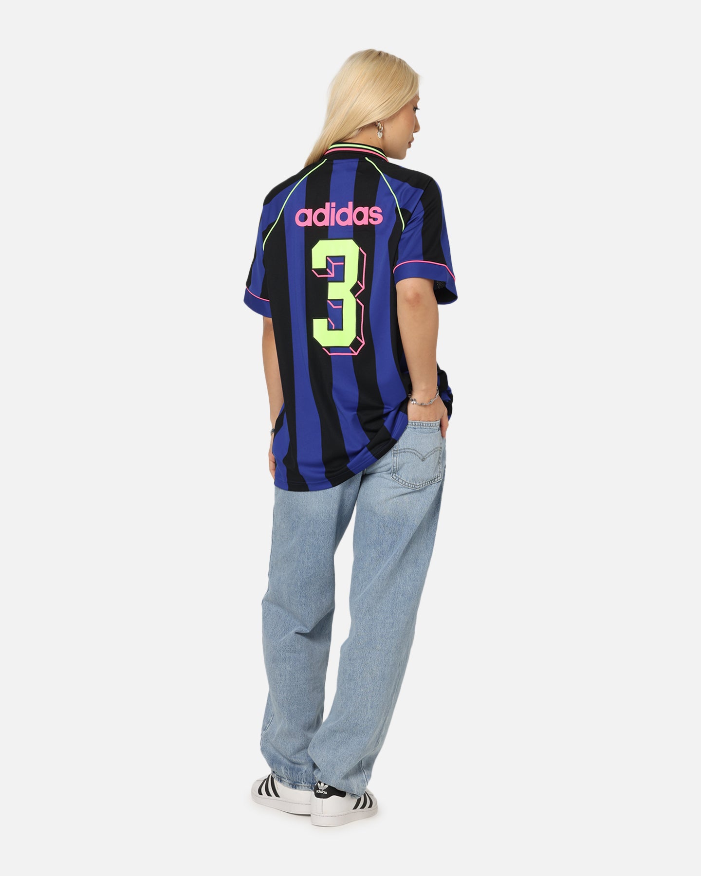 Adidas Jacquard Jersey Blue/Black、mySite、zt4zffjzw