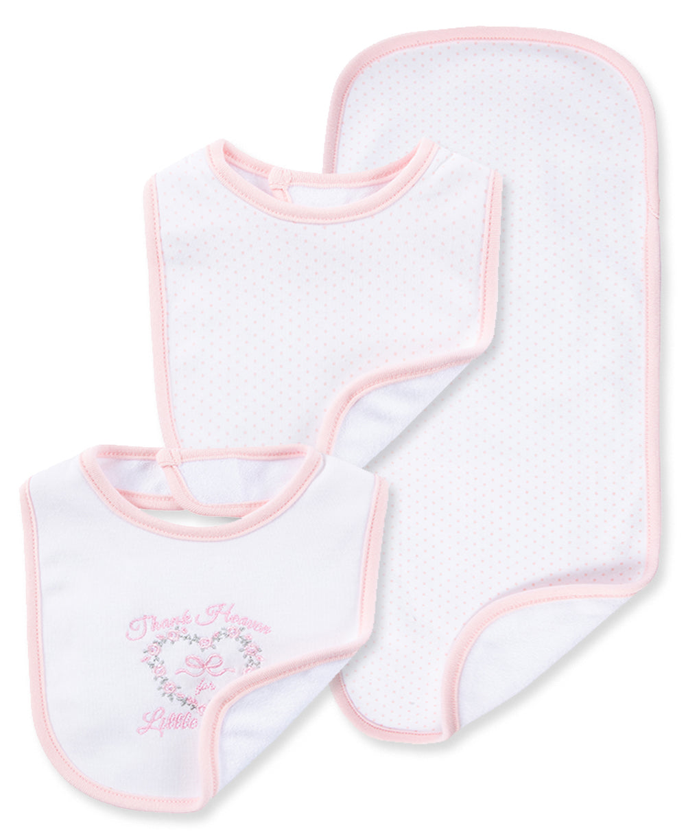  Thank Heaven For Little Girls Bib & Burp Set、mySite、layawaytickets