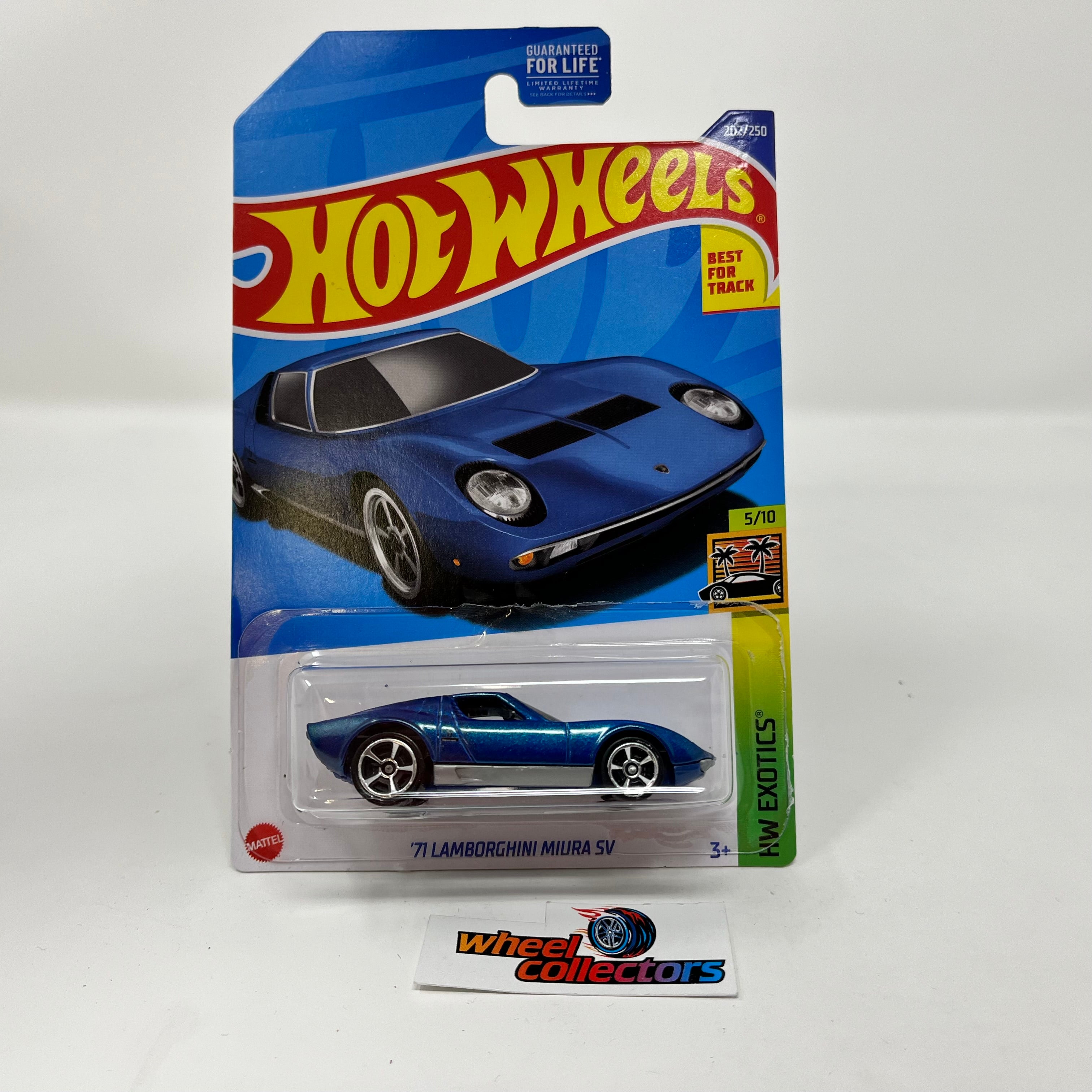 '71 Lamborghini Miura SV #202 * Blue * 2022 Hot Wheels、mySite、hgirdovlk