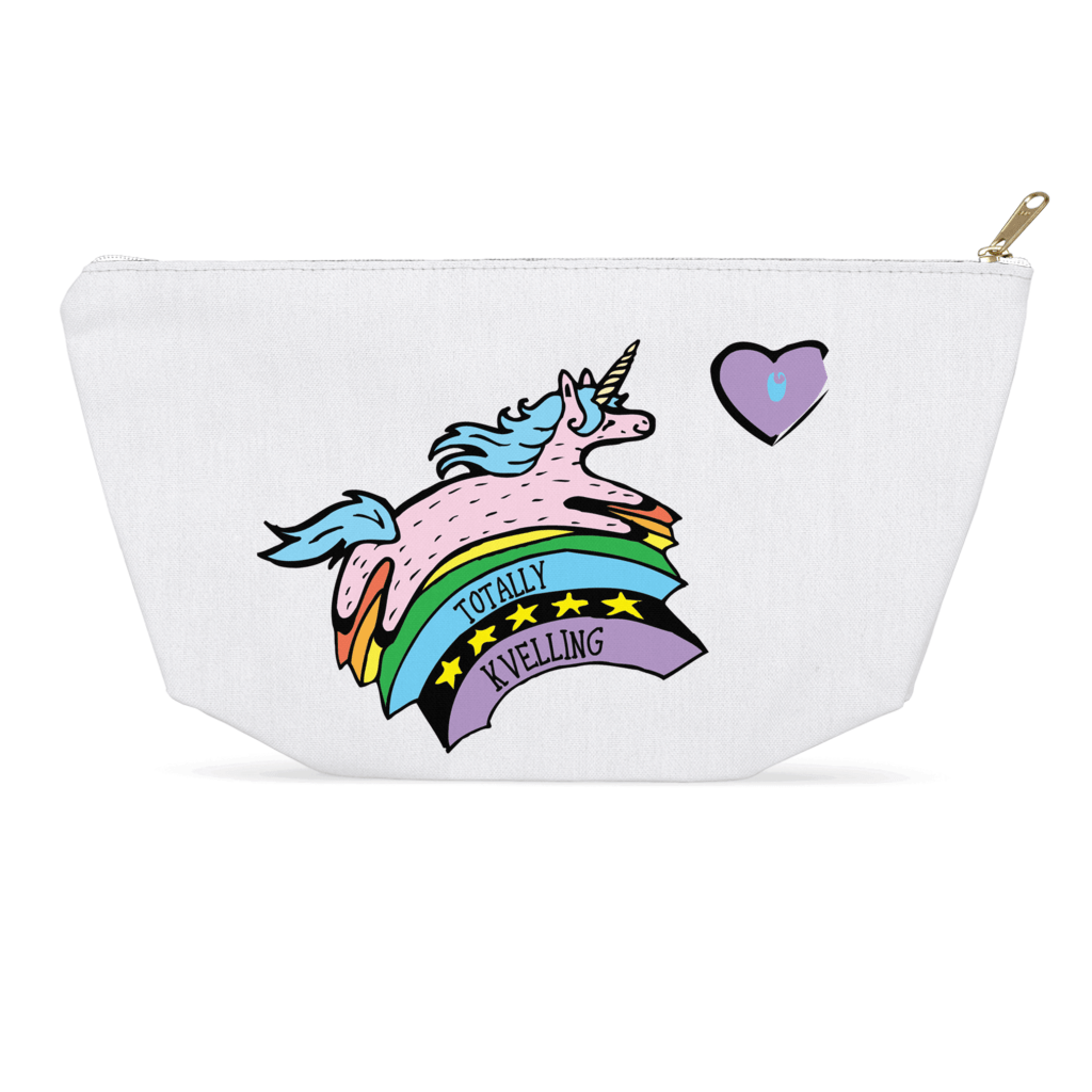 Totally Kvelling Jewnicorn Accessories Pouch、mySite、topwebapps