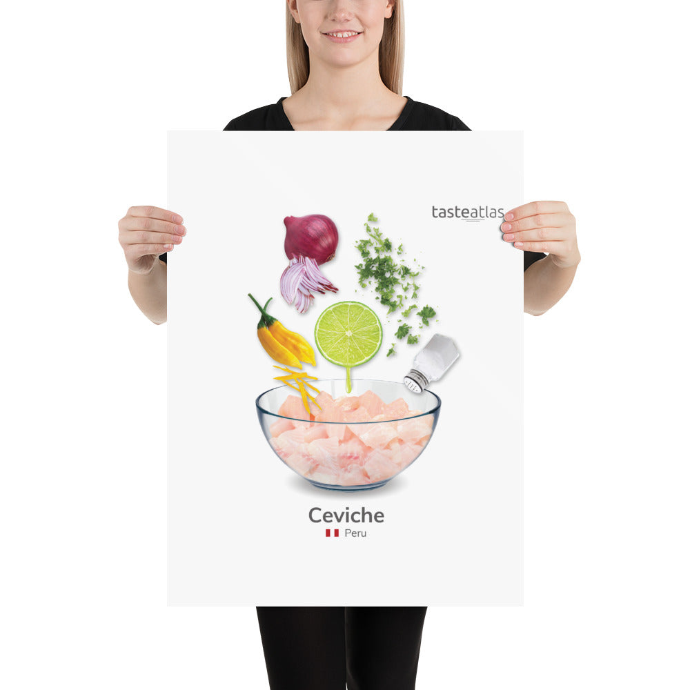 Ceviche Poster (in)、mySite、camillekostekn