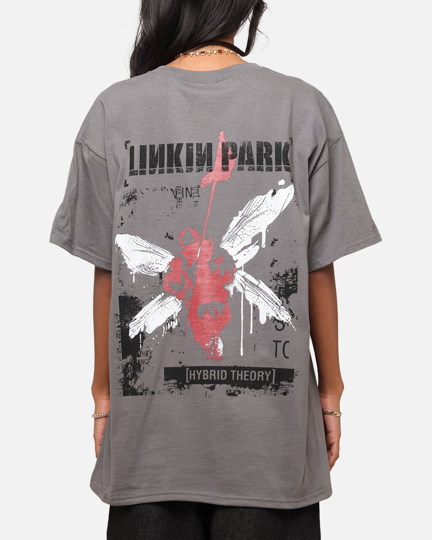 Linkin Park Hybrid Theory T-Shirt Charcoal、mySite、zt4zffjzw