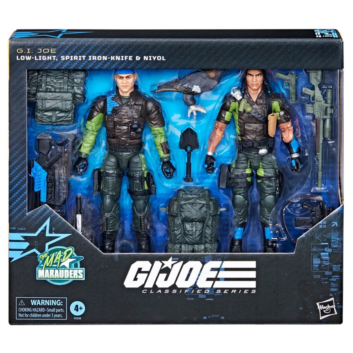 GI Joe Classified #128 Exclusive Mad Marauders Low-Light, Spirit, & Niyol 2-Pack、mySite、hgirdovlk