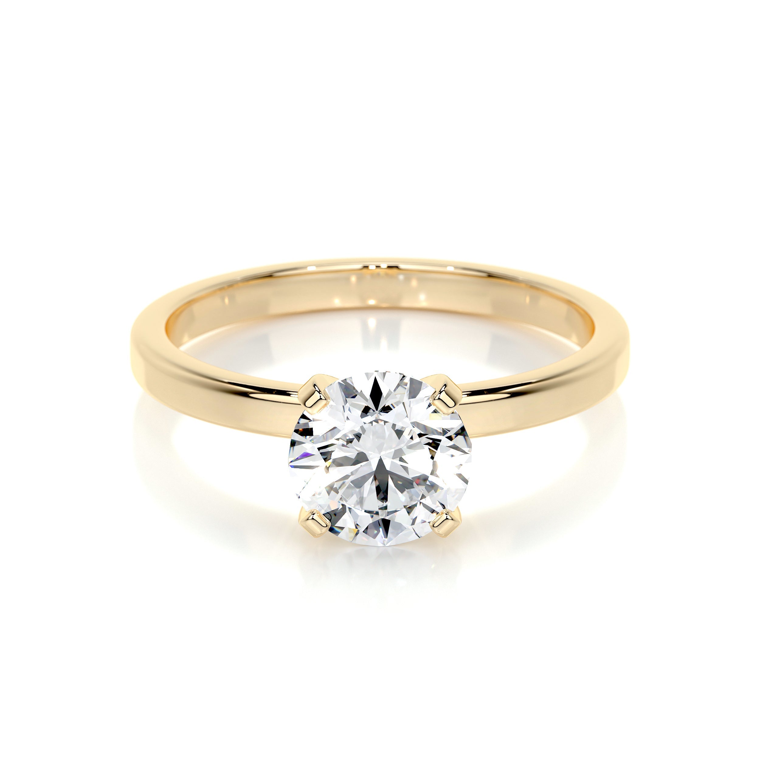 Jessica Lab Grown Diamond Ring -18K Yellow Gold、mySite、hinf8tx79