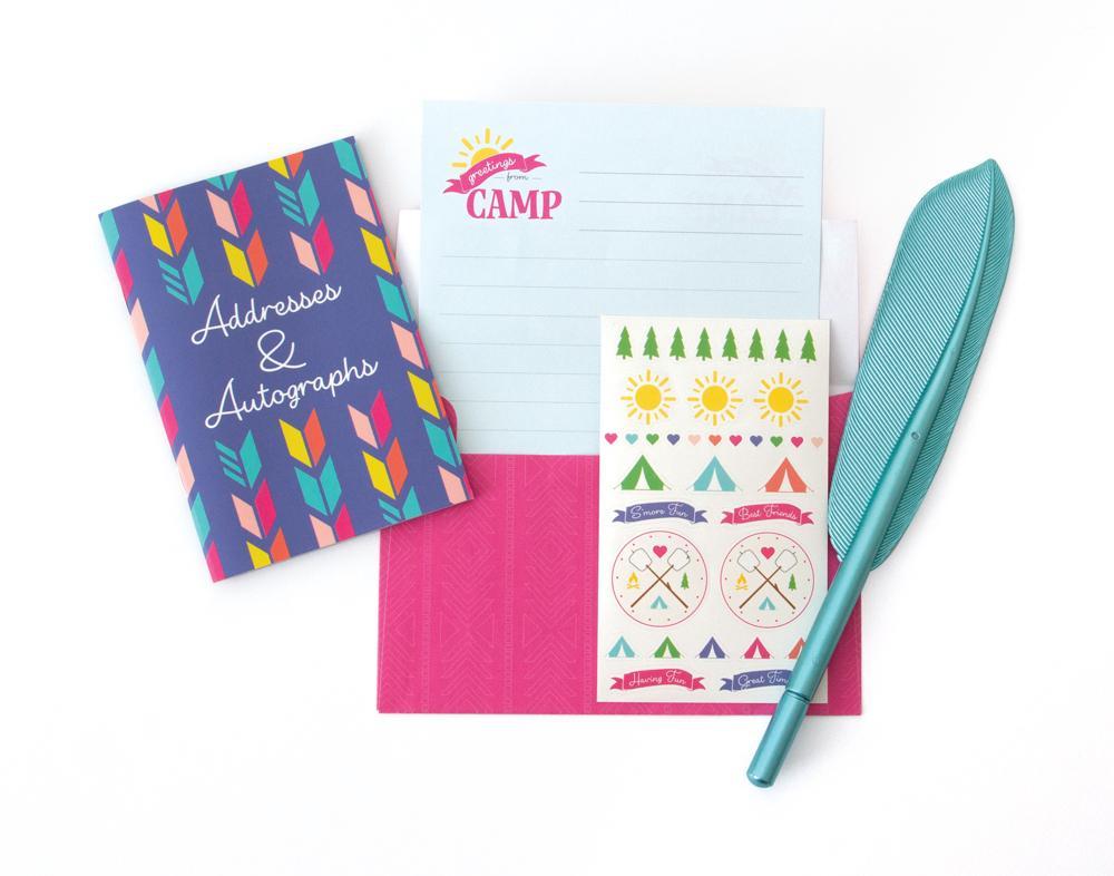  Kids Stationery - Happy Camper、mySite、ghnorth
