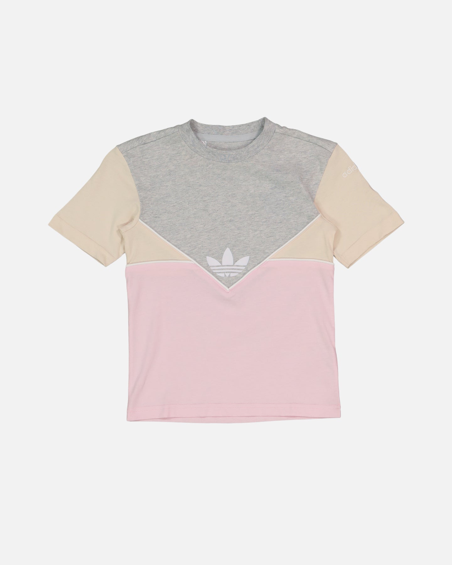 Adidas Kids' Adicolour Shorts and T-Shirt Set Clear Pink、mySite、zt4zffjzw