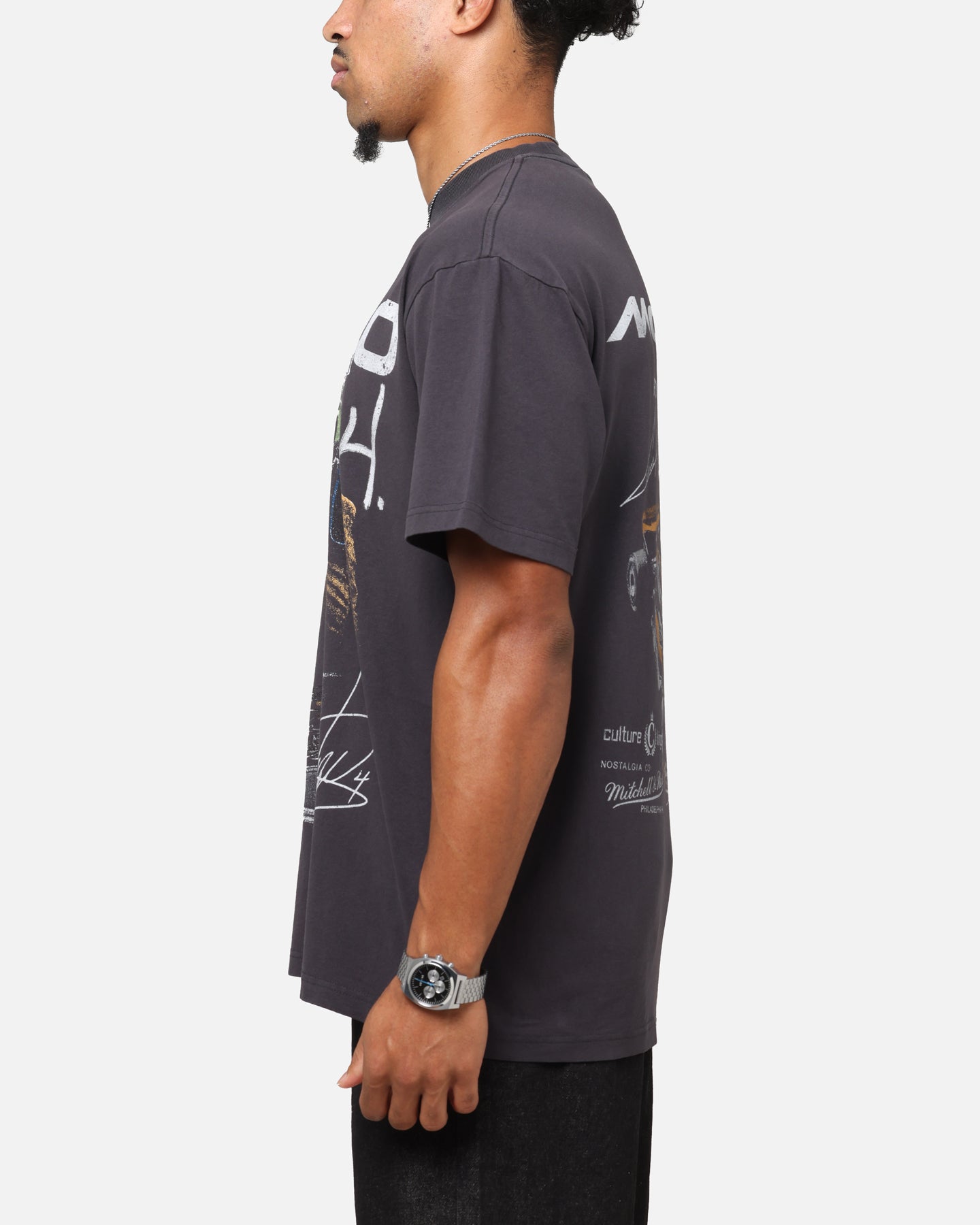 Mitchell & Ness X Mclaren Lando Norris Victory T-Shirt Faded Black、mySite、zt4zffjzw