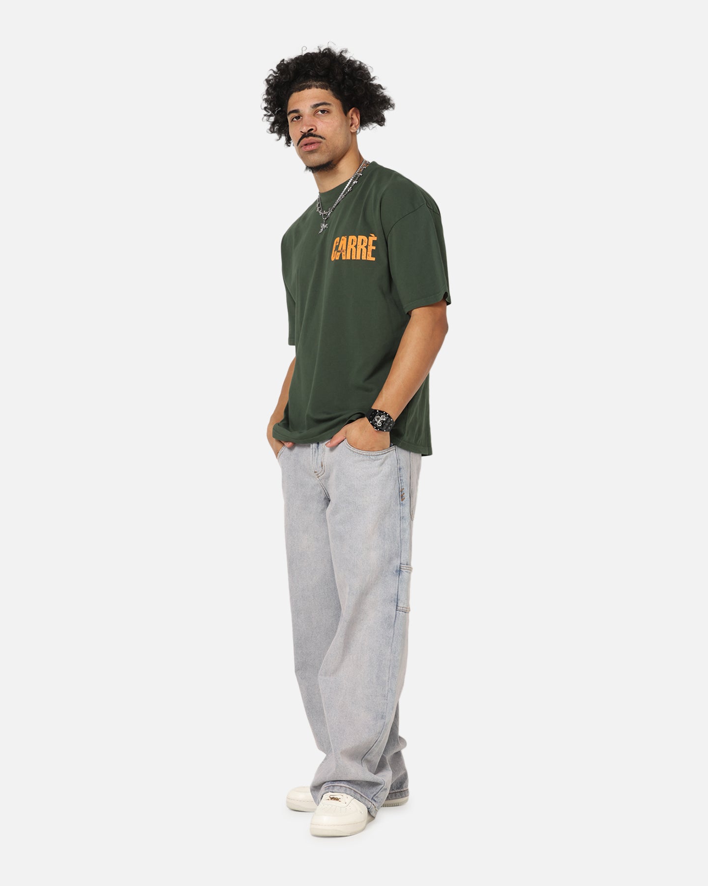 Carre Trenches T-Shirt Pine Green、mySite、zt4zffjzw