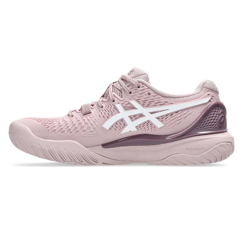 Asics Gel Resolution 9 Women's Tennis Shoe (Watershed Rose/White)