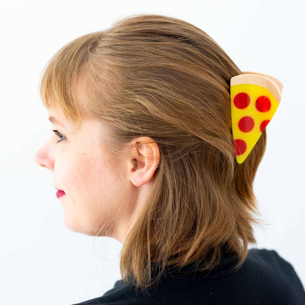 Jenny Lemons - Large Pizza Hair Claw Clip、mySite、garagedoors4me