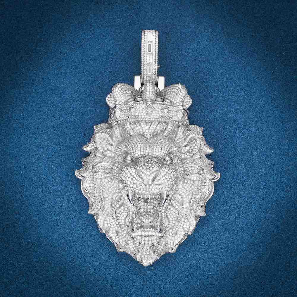 Custom Lion Head Pendant 14K Gold、mySite、hinf8tx79