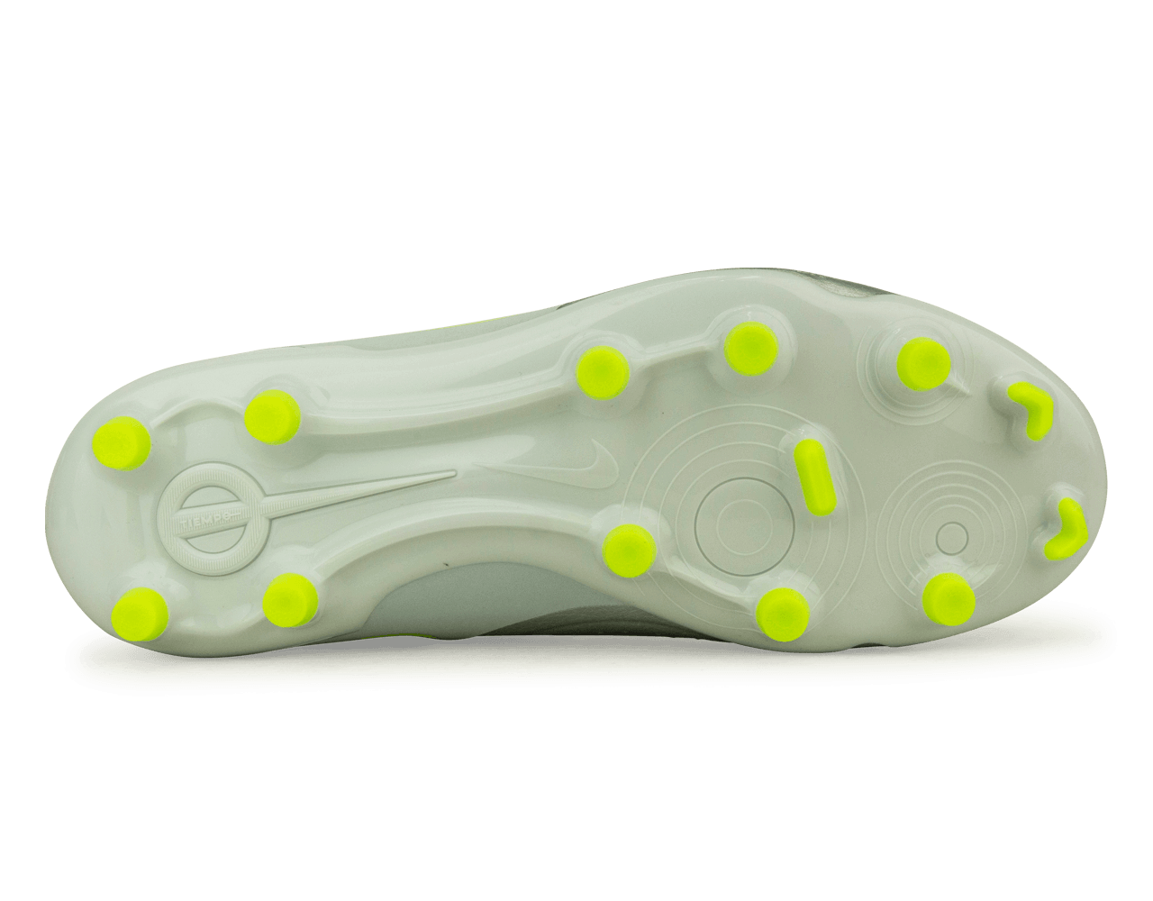 Nike Kids Tiempo Legend 10 Academy FG/MG Silver/Black/Volt、mySite、noshort