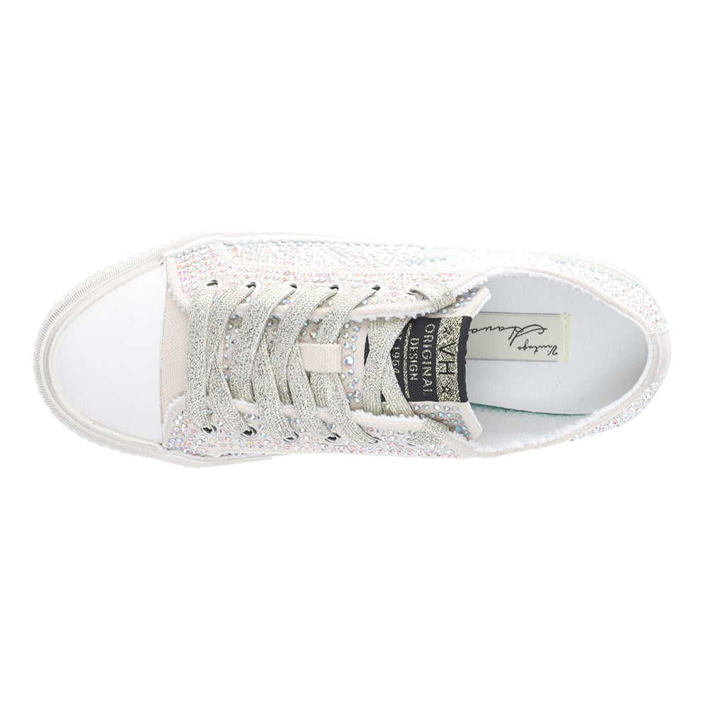 Starburst Rhinestone Lace Up Sneakers、mySite、gtrtttuynbv