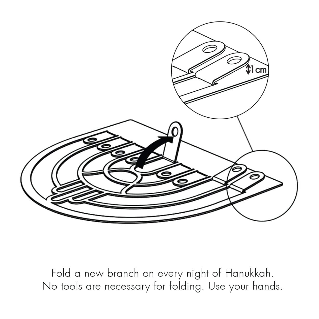 Flat Modern Hamsa Hanukkiah、mySite、topwebapps