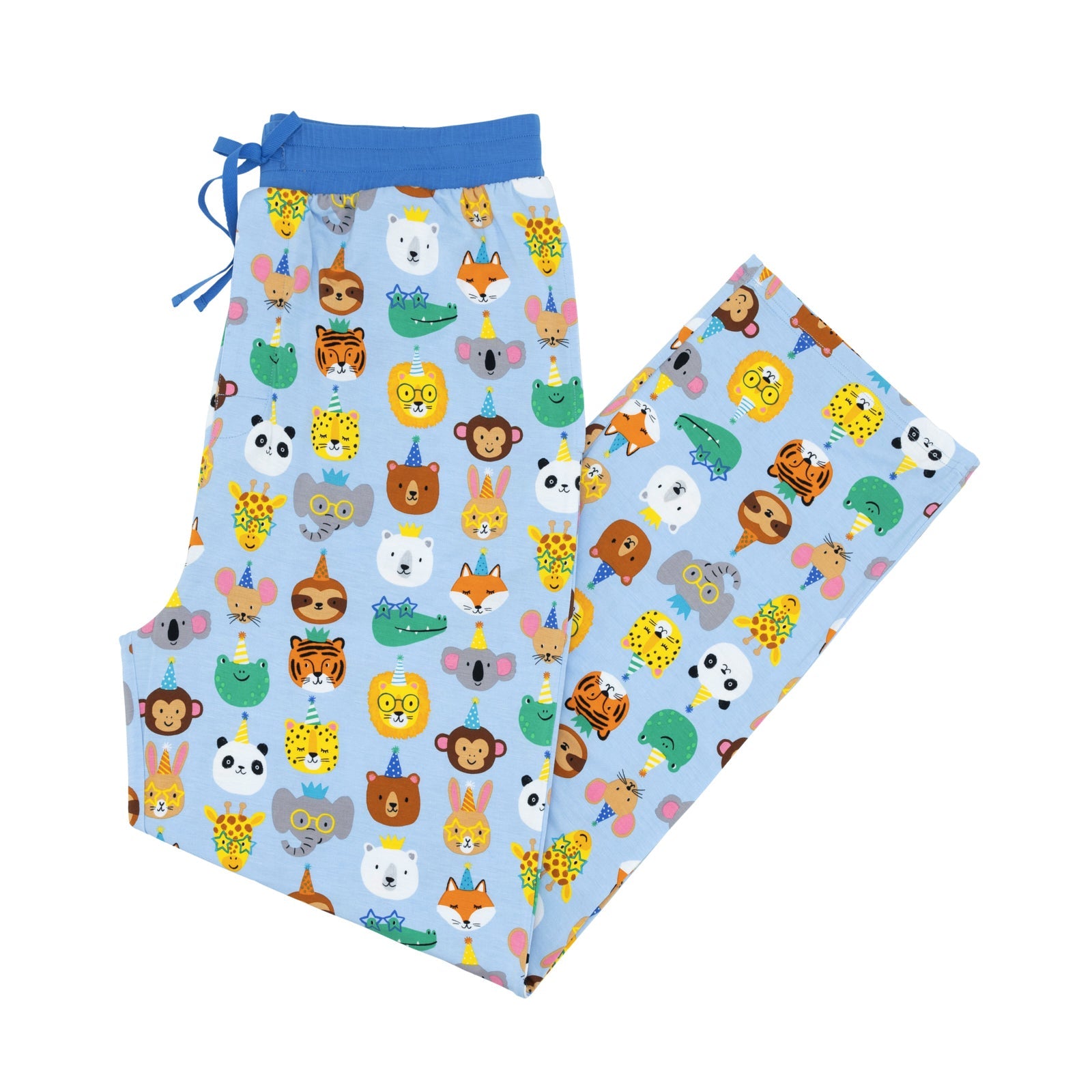 Blue Party Pals Men's Pajama Pants、mySite、g9winljtr