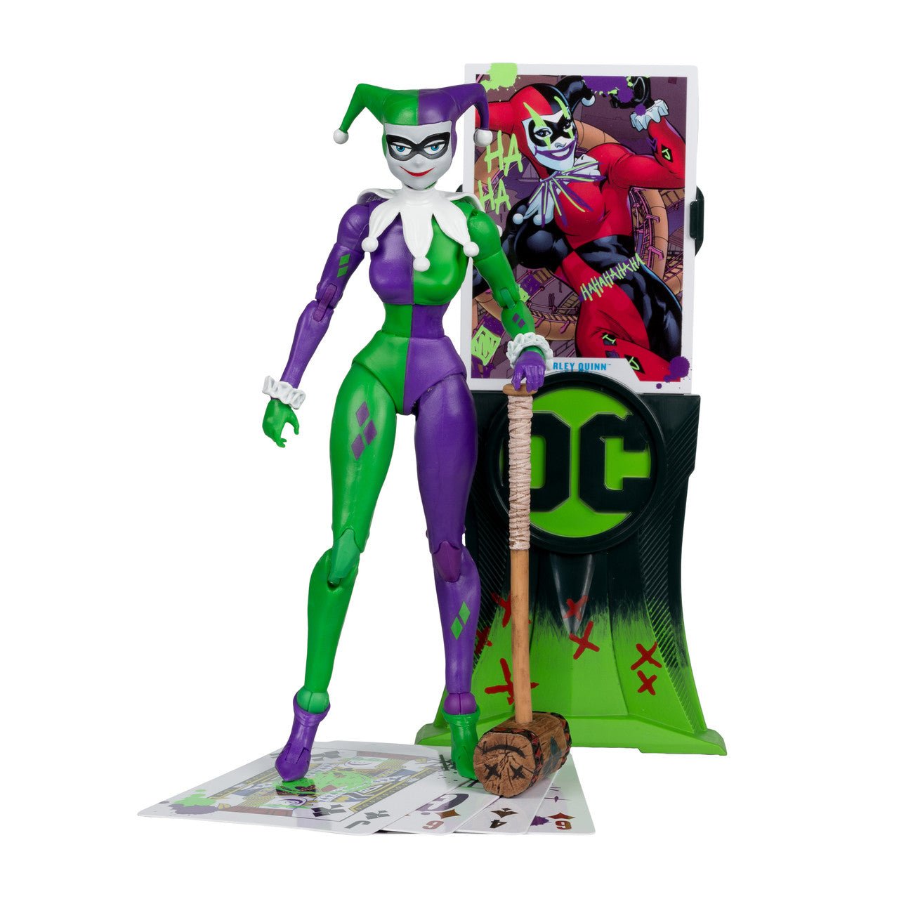 DC Multiverse Exclusive Gold Label Jokerized Harley Quinn (Classic)、mySite、hgirdovlk