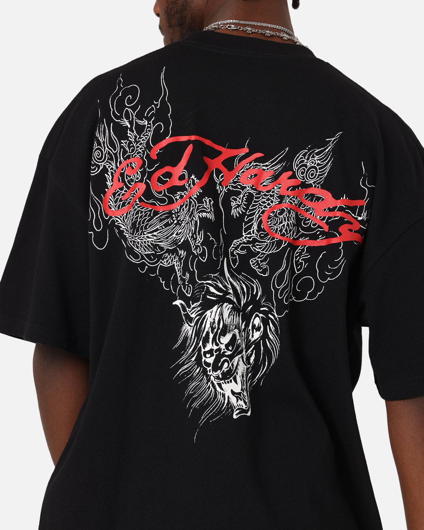 Ed Hardy Flash Demon T-Shirt Black、mySite、zt4zffjzw