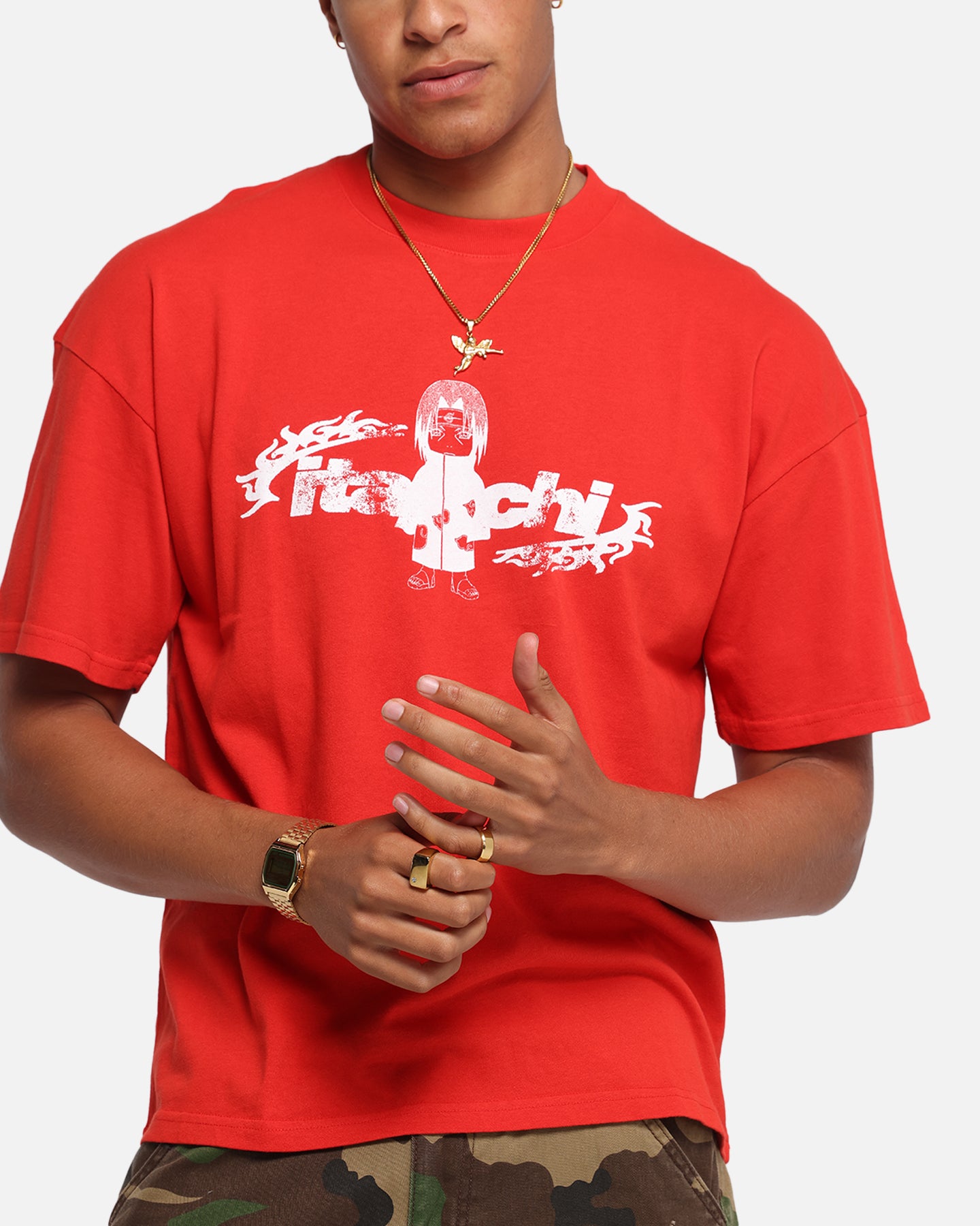 73 Studio X Naruto Chibi Itachi Vintage T-Shirt Red、mySite、zt4zffjzw