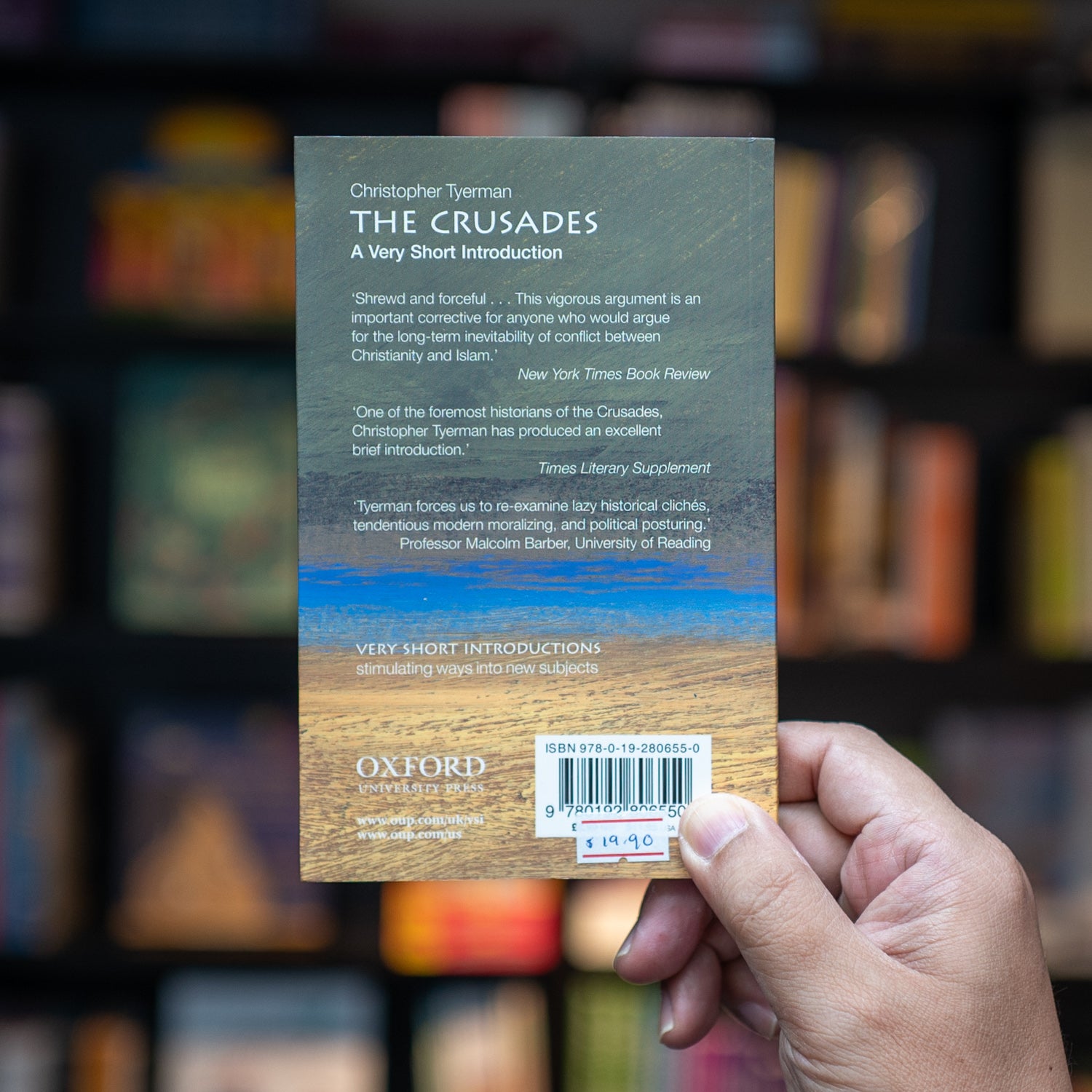 The Crusades: A Very Short Introduction、mySite、topwebapps