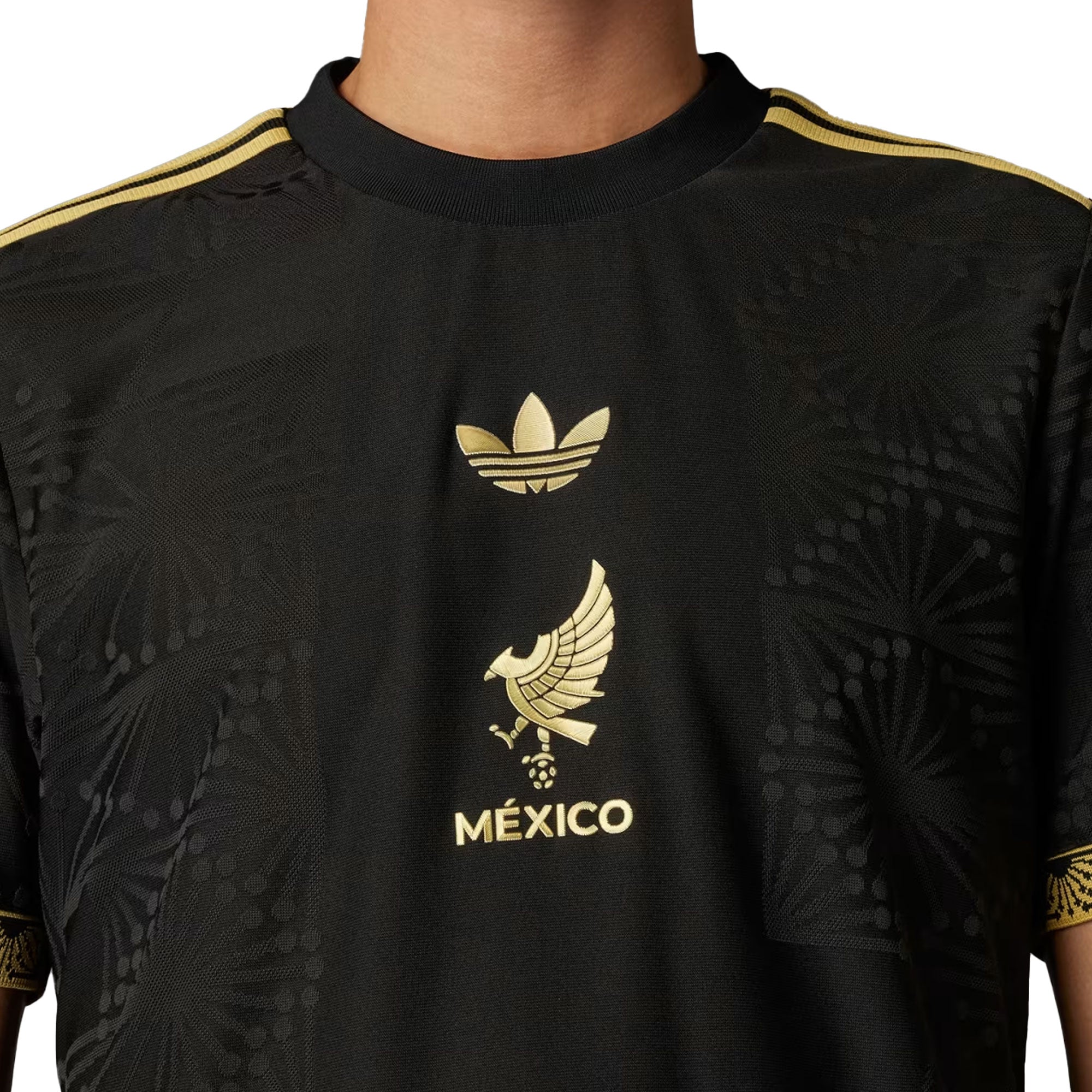 adidas Men's Mexico Gold 2025/26 Jersey Black/Gold、mySite、bottomscart