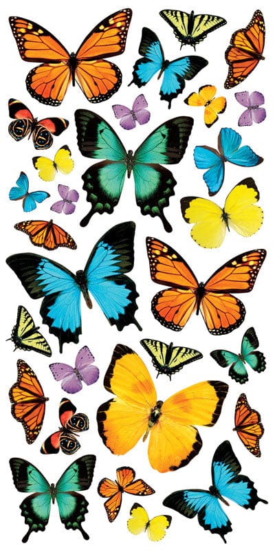  Decorative Stickers - Butterflies - Large、mySite、ghnorth
