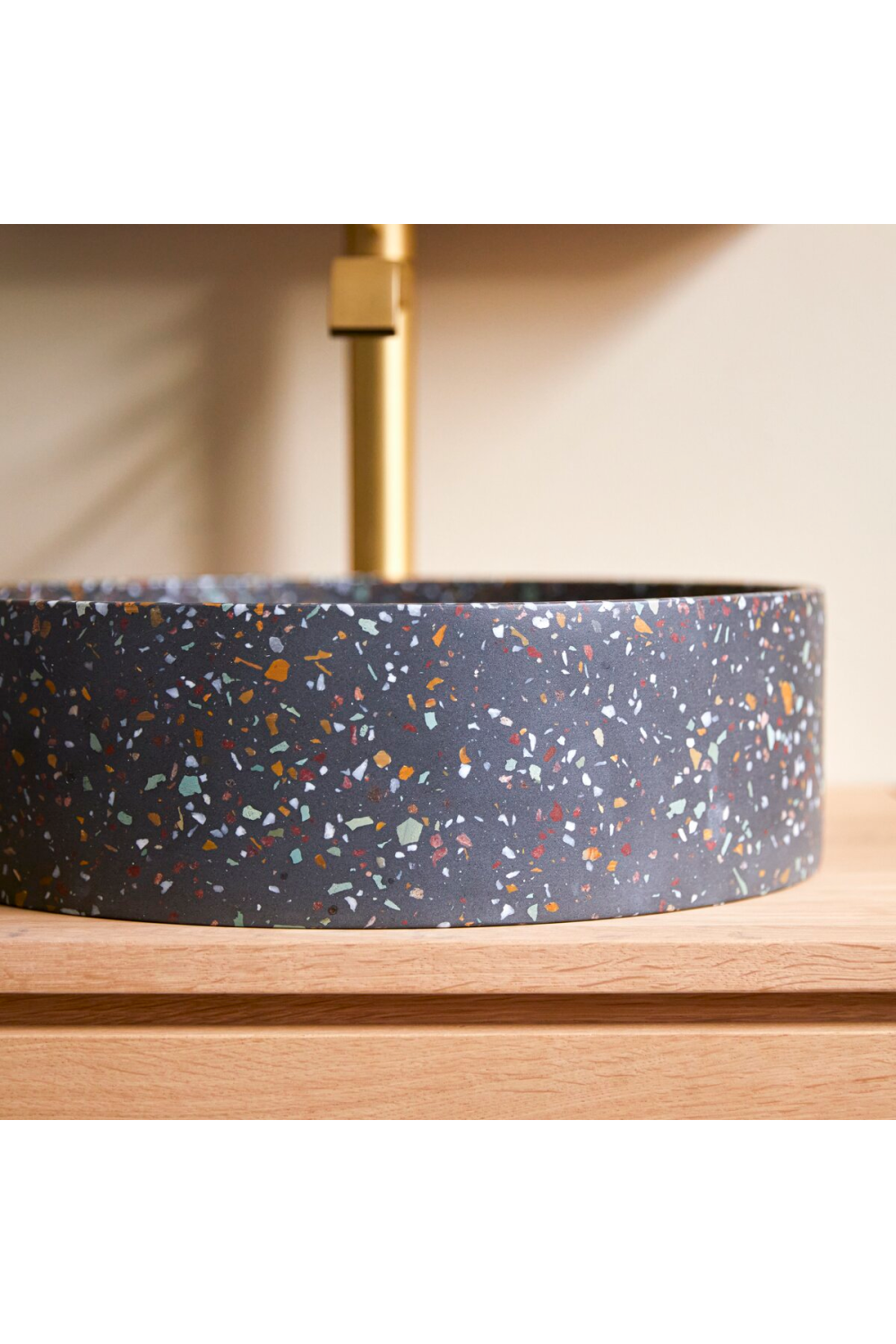 Round Concrete Bathroom Sink | Tikamoon Gina、mySite、neckold